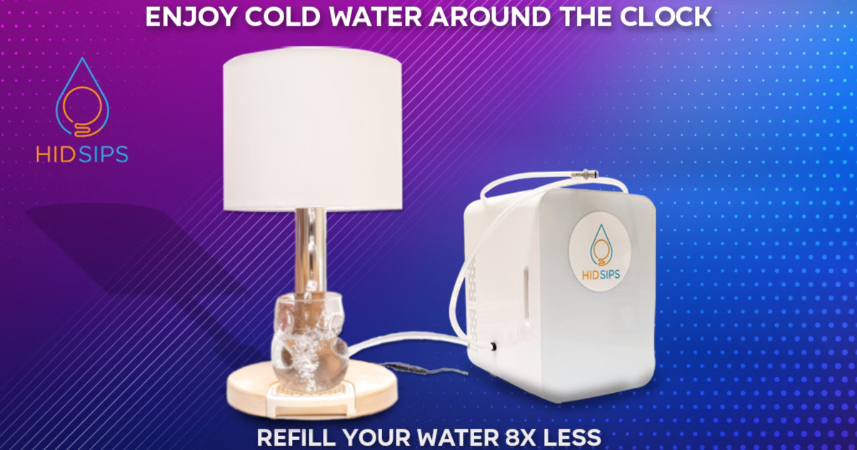 HydraLamp a modern solution to bedside hydration Indiegogo