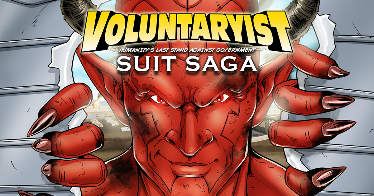 Voluntaryist Suit Saga One