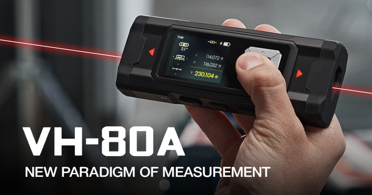 VH-80A: Auto Calibration Dual Laser Distance Meter