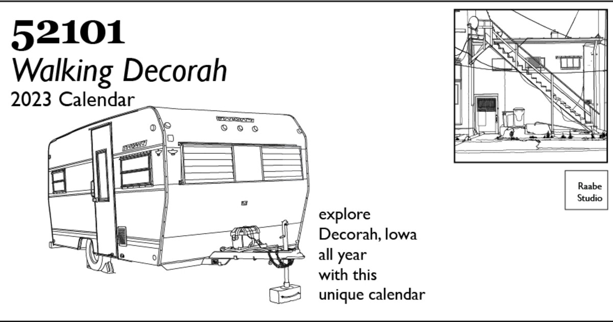 52101 Walking Decorah 2024 Calendar Indiegogo 52101 Walking Decorah 2024 Calendar Indiegogo