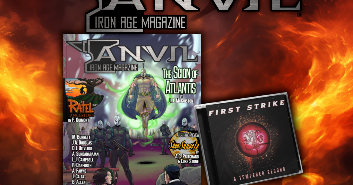 ANVIL Iron Age Magazine 3 & First Strike EP Indiegogo