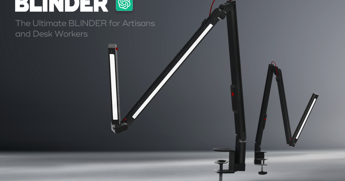 Productivity Redefined AIPowered Desk Lamp Indiegogo