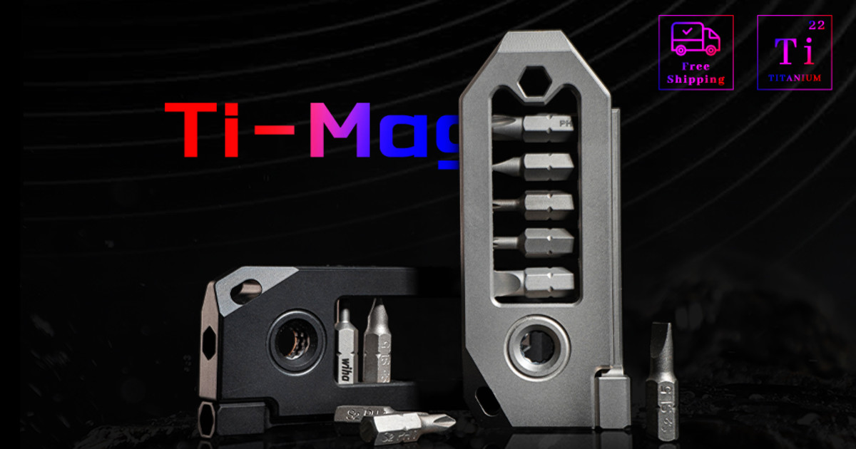 Ti-Mag Titanium Magnetic Ratchet Screwdriver