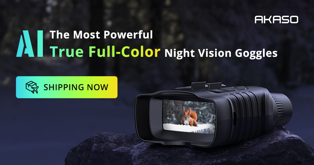 AKASO Seemor AI FullColor Night Vision Goggles Indiegogo
