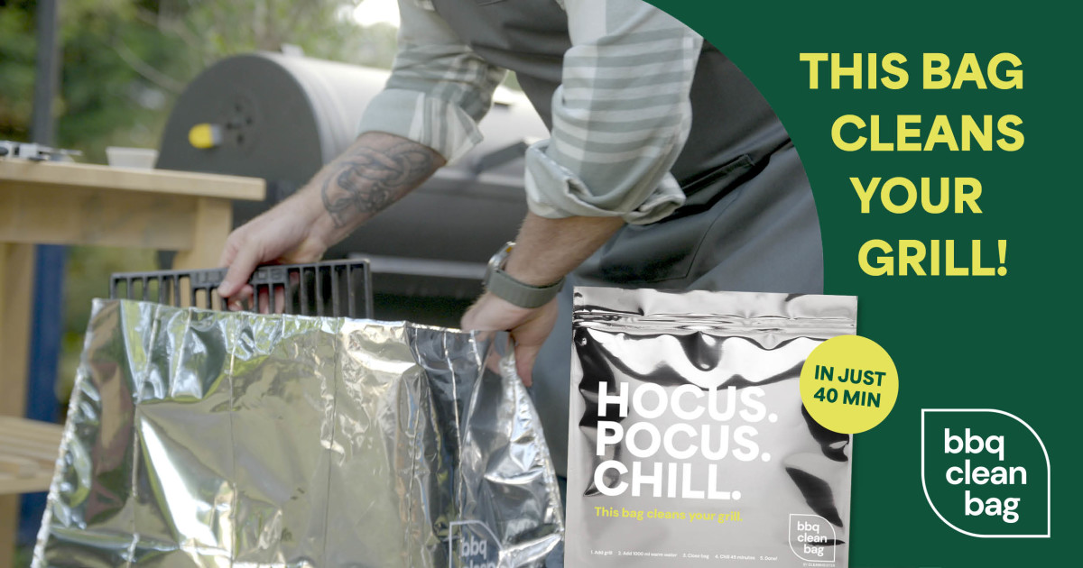 The BBQ-CleanBag - Clean your grill the easy way