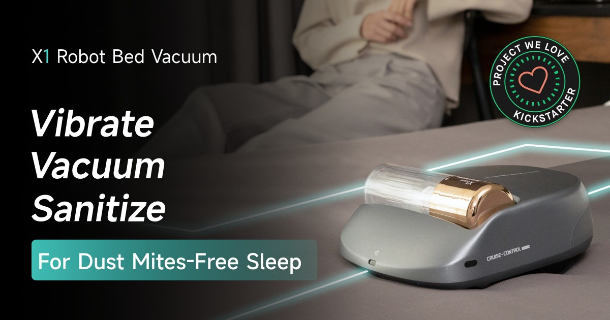 X1 Auto Bed Vacuum: Dust Mites Gone with One Touch