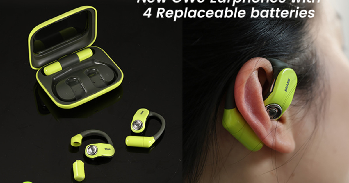 Sonicwave: OWS Buds with Replaceable Batteries