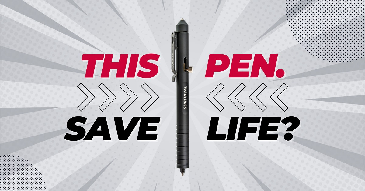 Surevival Pen - This Pen Saves Lives! | Indiegogo