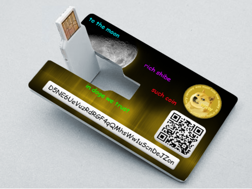 Dogecoin Backup Card Wallet | Indiegogo