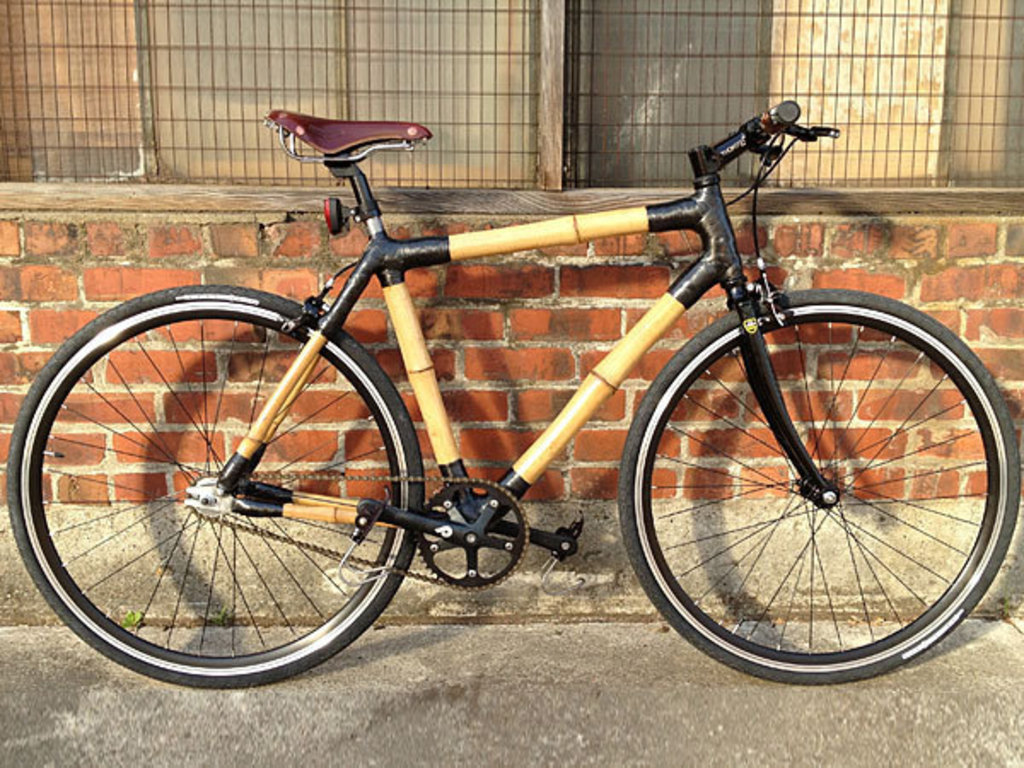Bamboo frame bicycle Indiegogo