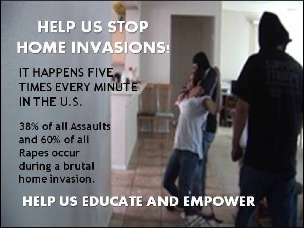 HOME INVASION Prevent, Stop, Survive! Indiegogo