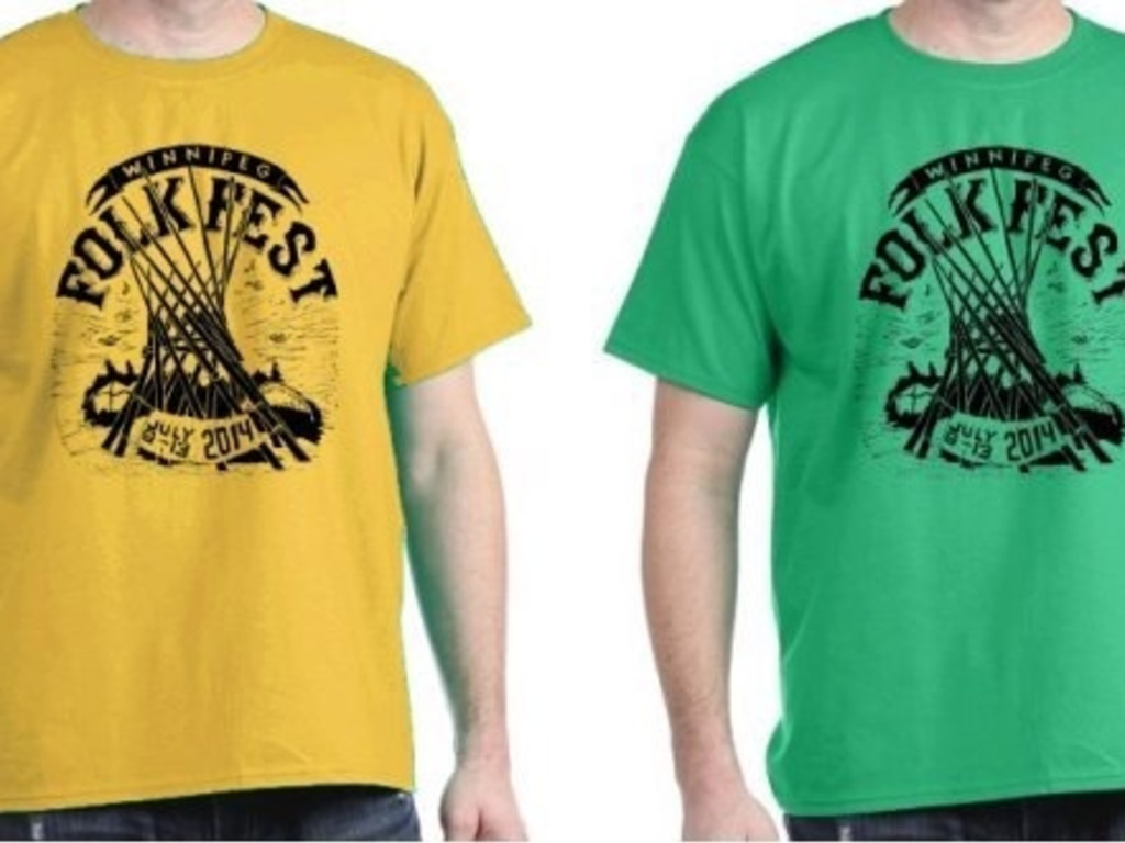 Tshirt Tribute to Winnipeg Folk Festival Indiegogo