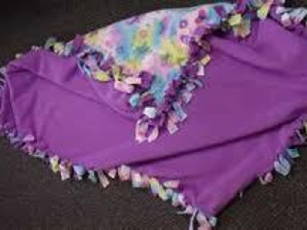 Tie blankets for the Children's Hospital Indiegogo