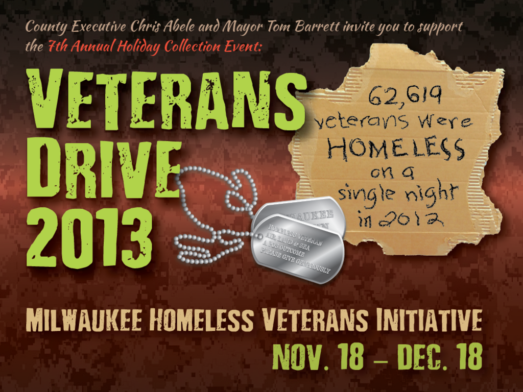 Veterans Drive 2013 Indiegogo