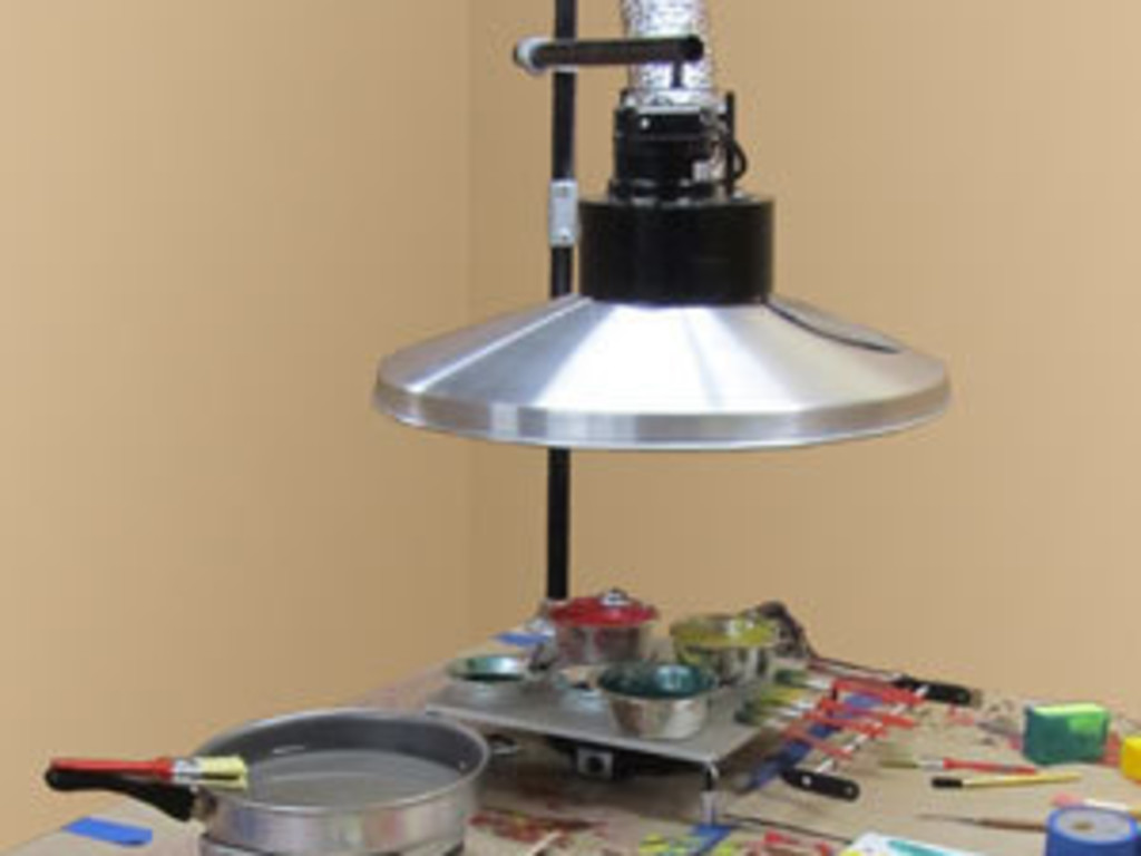 VentaFume Ventilator for encaustic studio Indiegogo