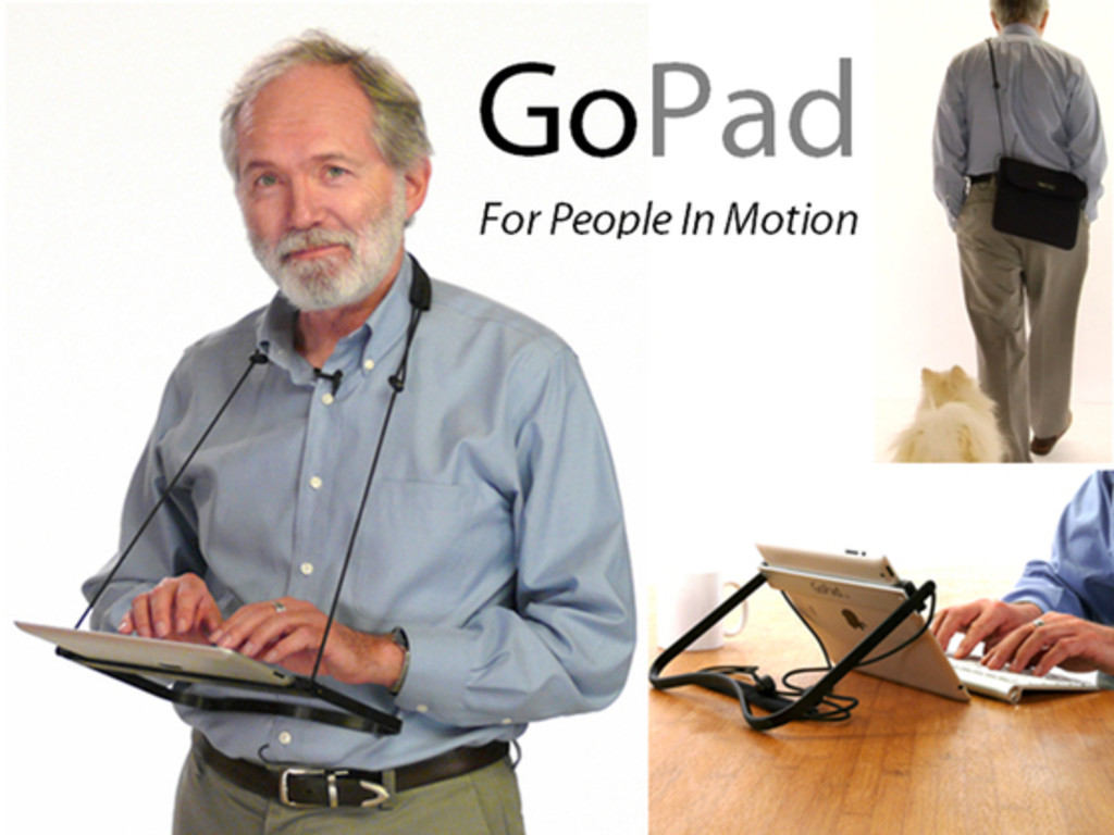 GoPad The HandsFree Wearable iPad Indiegogo