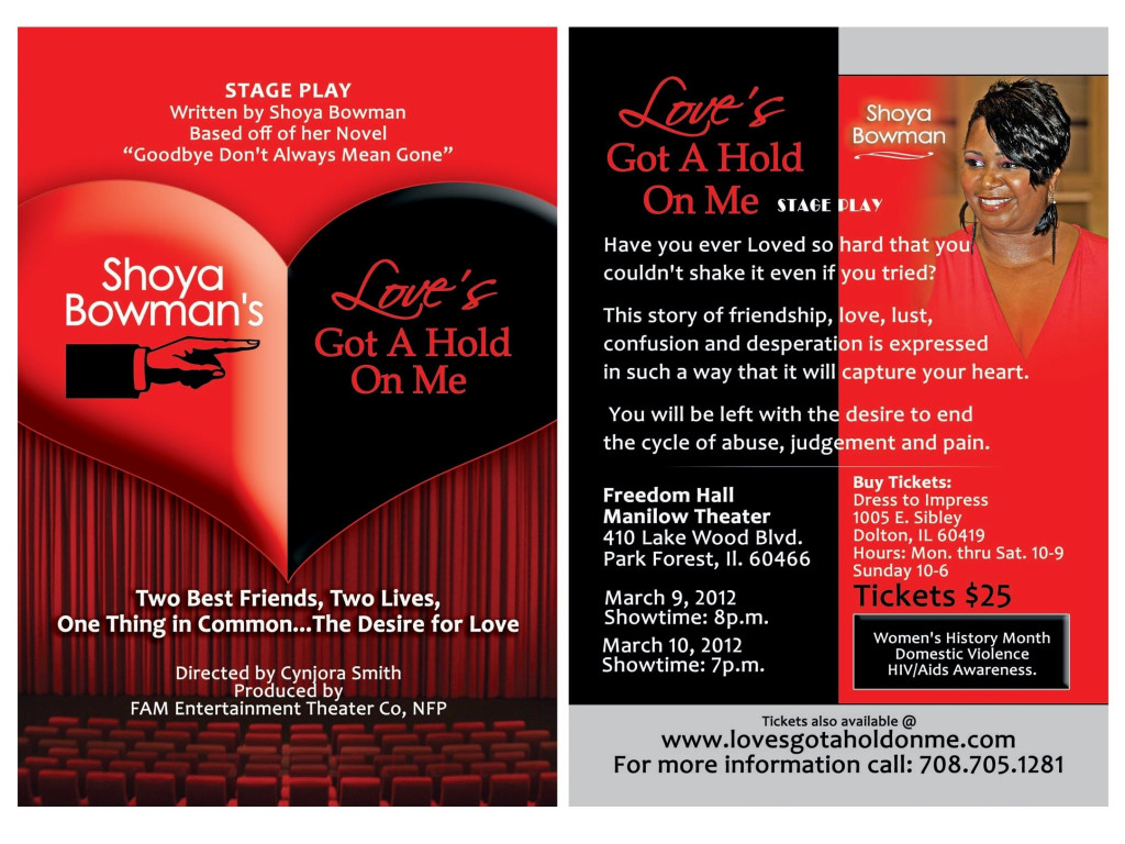 Love's Got A Hold On Me Stage Play Campaign Indiegogo