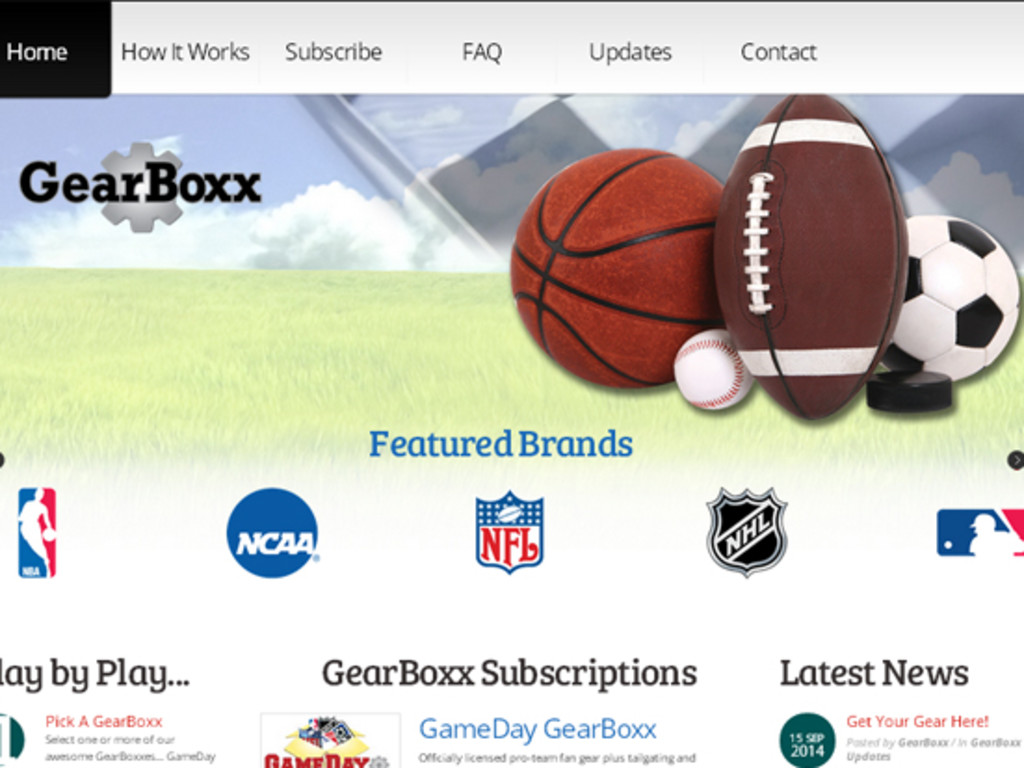 GameDay GearBoxx Sports Fan Subscription Box Indiegogo