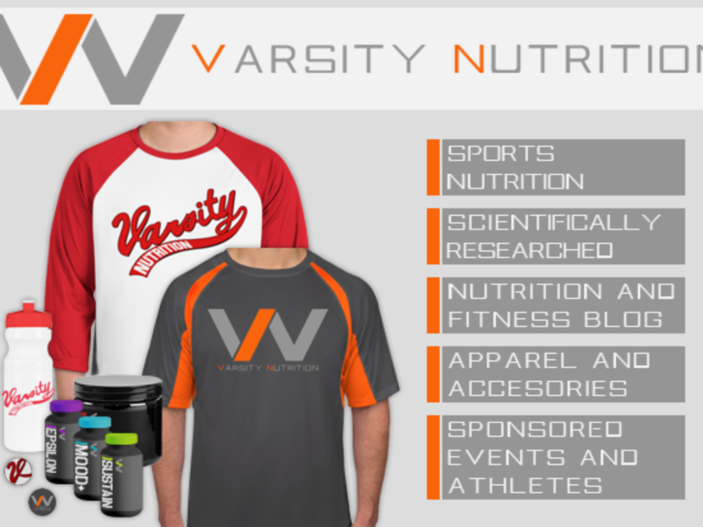 Varsity Nutrition - Health and Fitness Company | Indiegogo