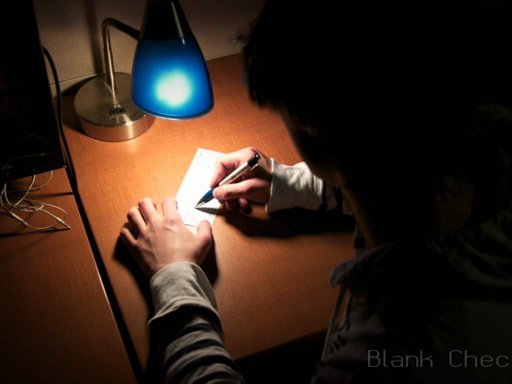 Blank Check: A Short Film | Indiegogo