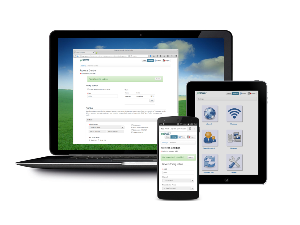 pcWRT: The Parental Control Wifi Router | Indiegogo