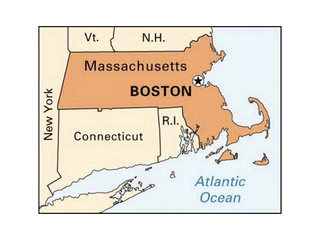 Где находится бостон. Бостон город в США на карте штат Массачусетс. Бостон Массачусетс на карте. Бостон на карте Америки. Бостон штат Массачусетс на карте.