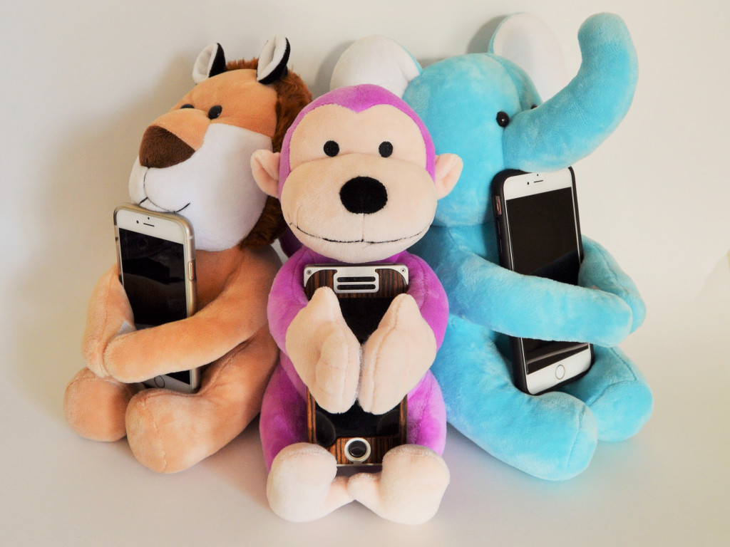 Stuffins Adorable friends to hold your phone Indiegogo