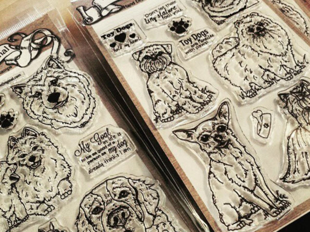 Dog Breed Hand Drawn Rubber Stamp Sets Project | Indiegogo
