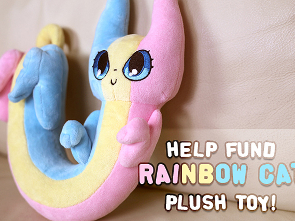 Adopt Rainbow Cat the Plush Toy! Indiegogo