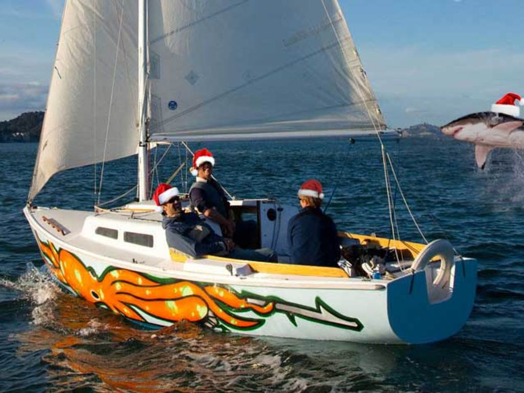 Sail for Sharks Christmas Edition! Indiegogo