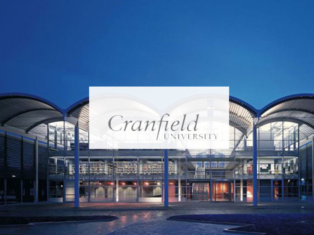 Coursing a Masters Degree at Cranfield University Indiegogo