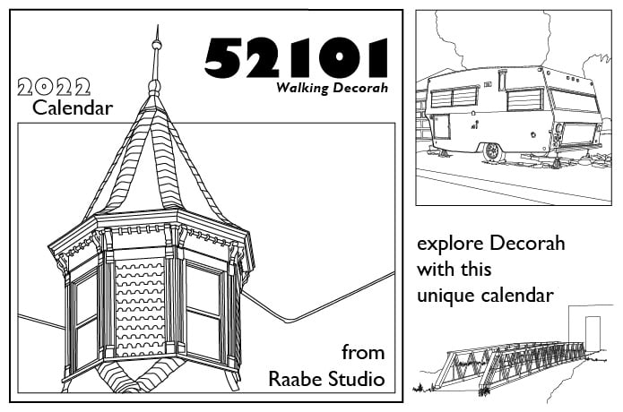 52101 Walking Decorah 2022 Calendar Indiegogo