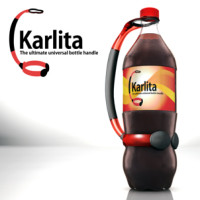 Karlita, the ultimate universal bottle handle