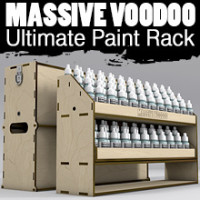 The Ultimate Paint Rack by Massive Voodoo