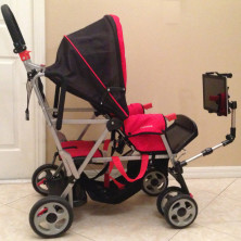 tablet holder for pushchair