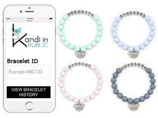 Pay It Forward Trackable Friendship Bracelets Ingogo Concept Stage