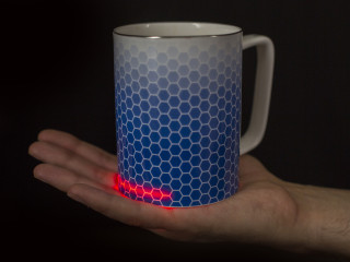 Glowstone Heated Smart Mug Fine Bone China Ingogo Concept Stage