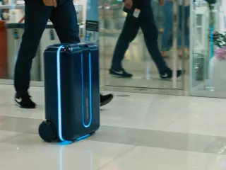 robot trolley bag