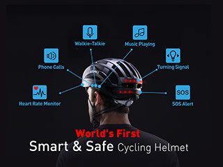 cycling smart helmet