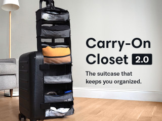 solgaard design carry on closet