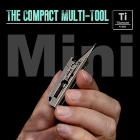 Mini Master: Micro Titanium Keychain Knife