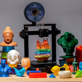 Wizmaker P1:Energy Saving User Friendly 3D Printer