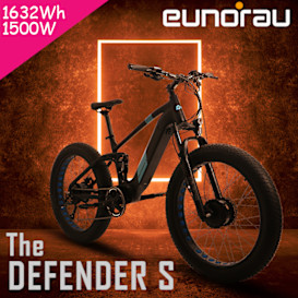 EUNORAU All Wheel Drive FS 1500W and 1600Wh eBike!