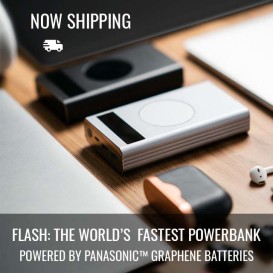Flash: World's Most Powerful 210W USB-C Powerbank