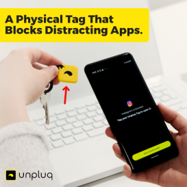 Unpluq 2: Tag - Block Distractions & Focus Better