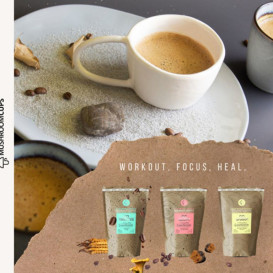 Gourmet Coffee infused with wild Mushrooms