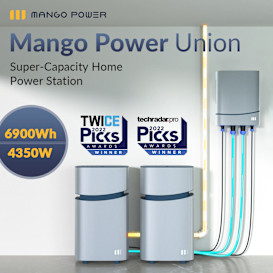 Mango Power: Super-Capacity Home Backup Battery