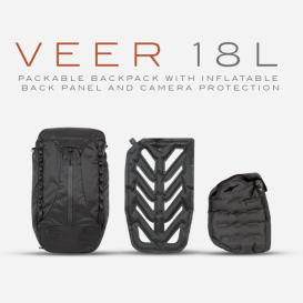 VEER 18 : Packable Bag And Inflatable Camera Cube