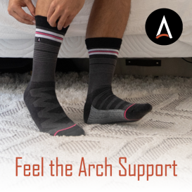 ArchTek Socks: Stylish Design & Arch Support Tech