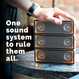 The soundbar that can turn into a portable speaker